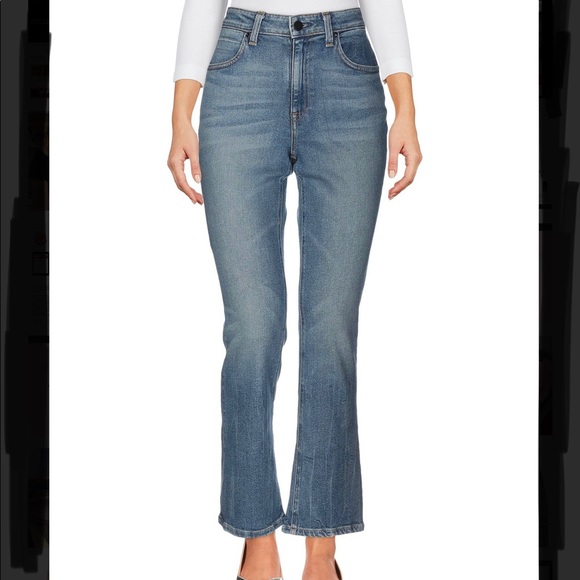 Alexander Wang semi flared denim jean Sz 25 - Picture 7 of 9